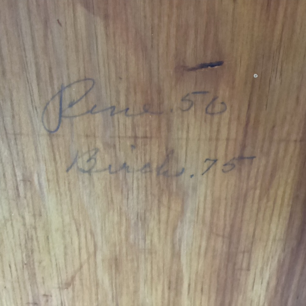 Elegant Vintage Brown Wooden Wall Shelf - Picture 10 of 11